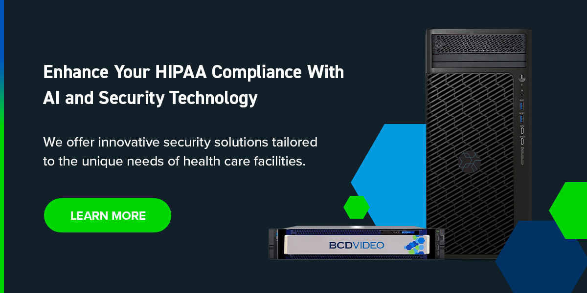Enhance Your HIPAA Compliance With AI and Security Technology