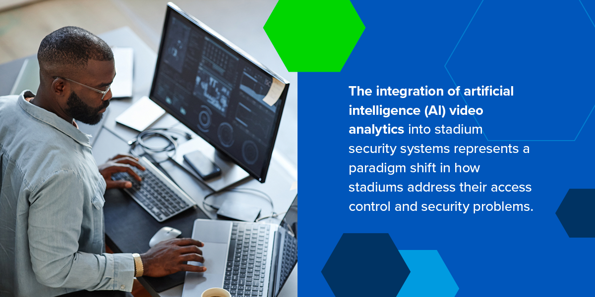 How AI Video Analytics Represent a Solution for Stadium Access Control